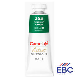 CAMEL Artist Oil Colours - 353 Prussian Green 120ML